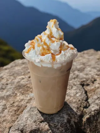 Iced Caramel Latte